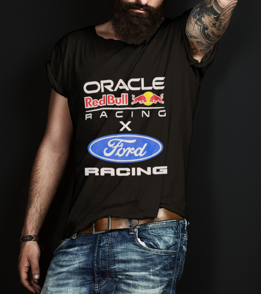 Oracle Red Bull Racing X Ford Racing Formula 1 Collaboration T-Shirt