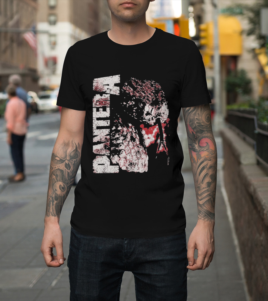 Pantera UK And EU Tour 2026 Rattlesnake Snake Skull Band T-Shirt