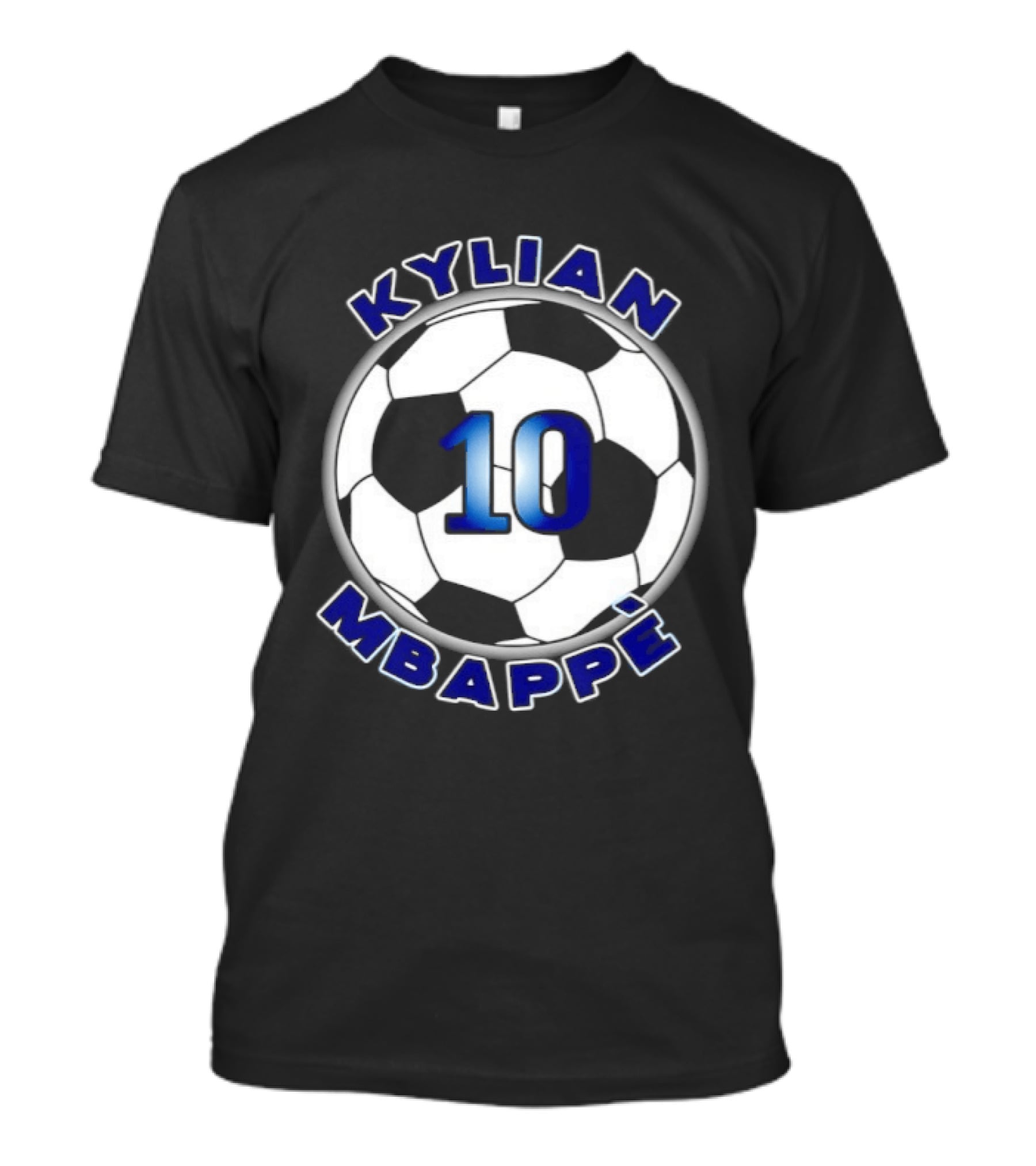 Kylian Mbappe 10 Soccer Ball France National Football Team T-Shirt