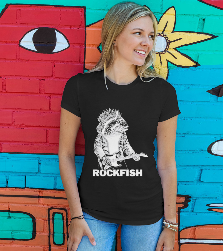 Rockfish Jacket Electric Guitar Performance T-Shirt