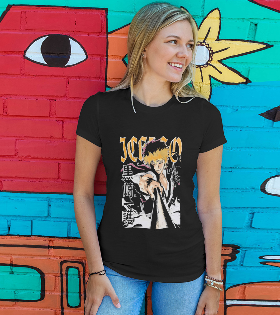 Ichigo Kurosaki Bleach Anime Bootleg Manga T-Shirt