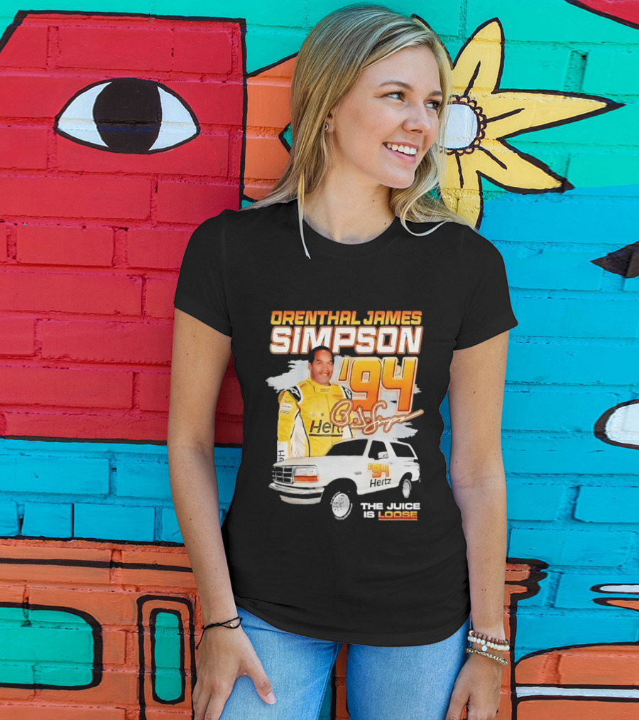 Orenthal James Simpson '94 The Juice Is Loose T-Shirt