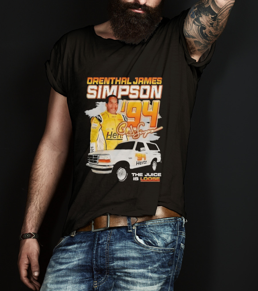 Orenthal James Simpson '94 The Juice Is Loose T-Shirt