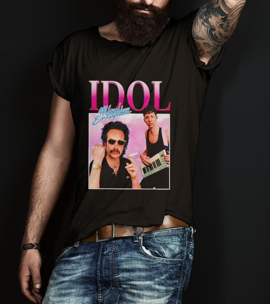 IDOL Mindi Enterprises Band Photo Retro 80s T-Shirt