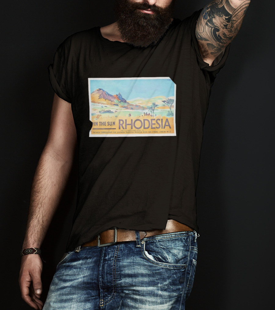 In The Sun Rhodesia The High Commissioner For Southern Rhodesia House London Travel T-Shirt