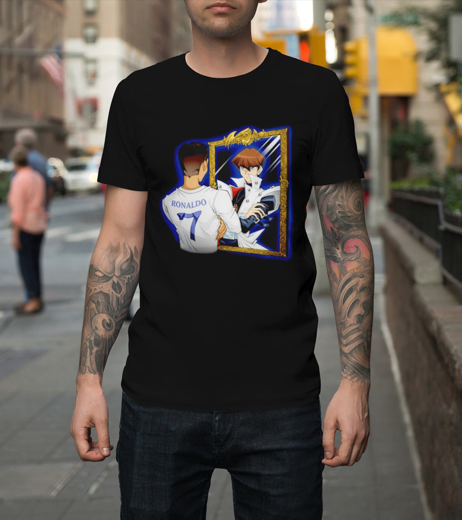 Ronaldo 7 Reflects Seto Kaiba Mirror T-Shirt