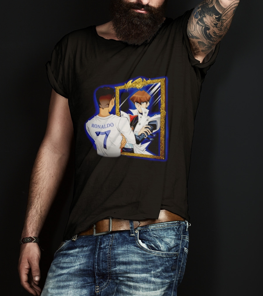 Ronaldo 7 Reflects Seto Kaiba Mirror T-Shirt