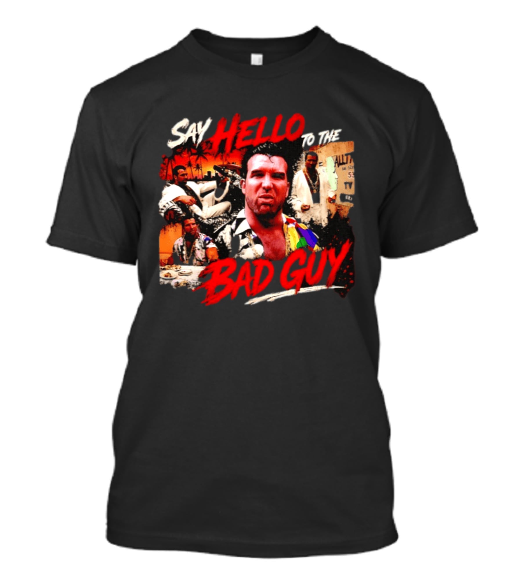 Say Hello To The Bad Guy Razor Ramon Scott Hall T-Shirt