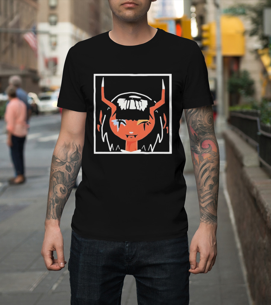 Anime Demon Girl Horned T-Shirt