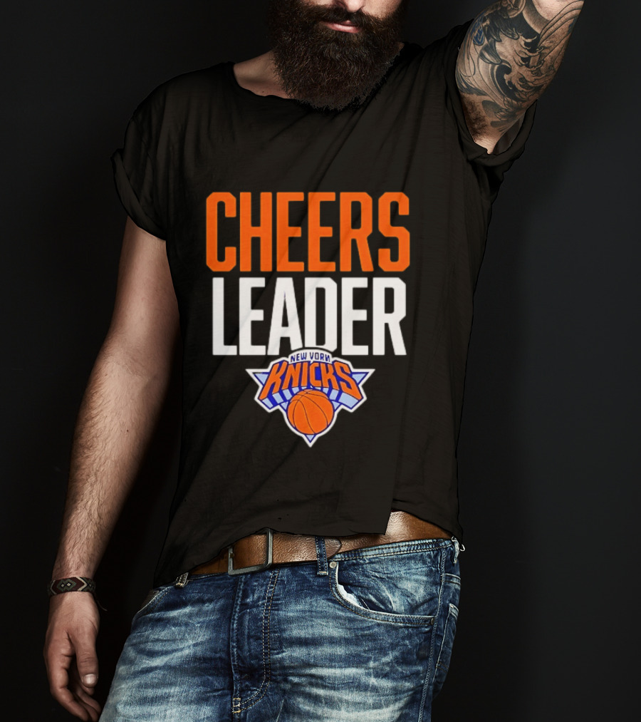 Cheers Leader New York Knicks NBA Basketball T-Shirt