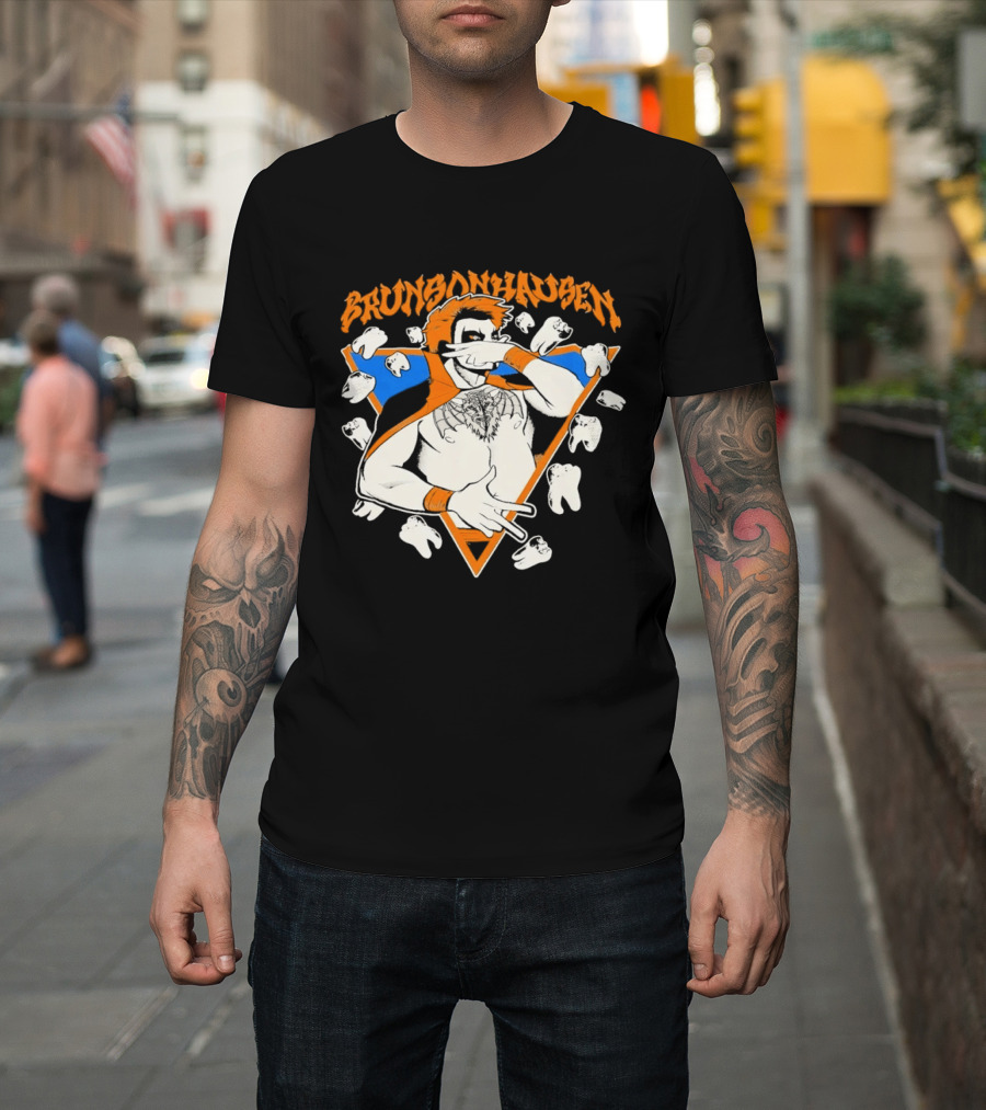 Danhausen Brunsonhausen New York Knicks T-Shirt