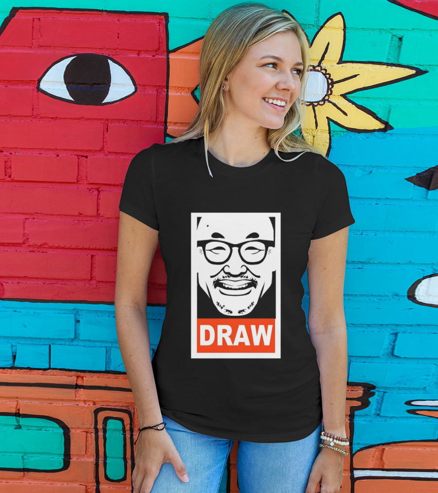 Draw Bob Ross The Joy Of Painting T-Shirt
