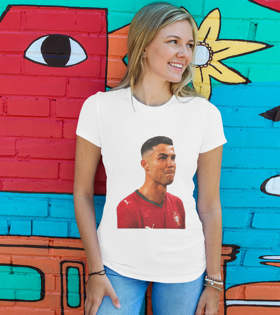 Cristiano Ronaldo Portugal Emotional Moment T-Shirt