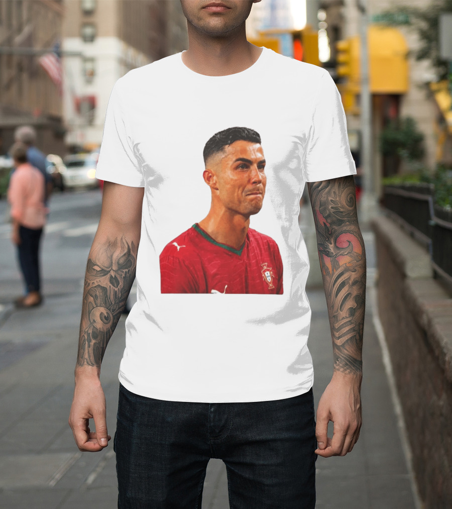 Cristiano Ronaldo Portugal Emotional Moment T-Shirt