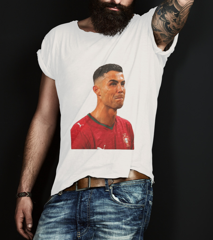 Cristiano Ronaldo Portugal Emotional Moment T-Shirt