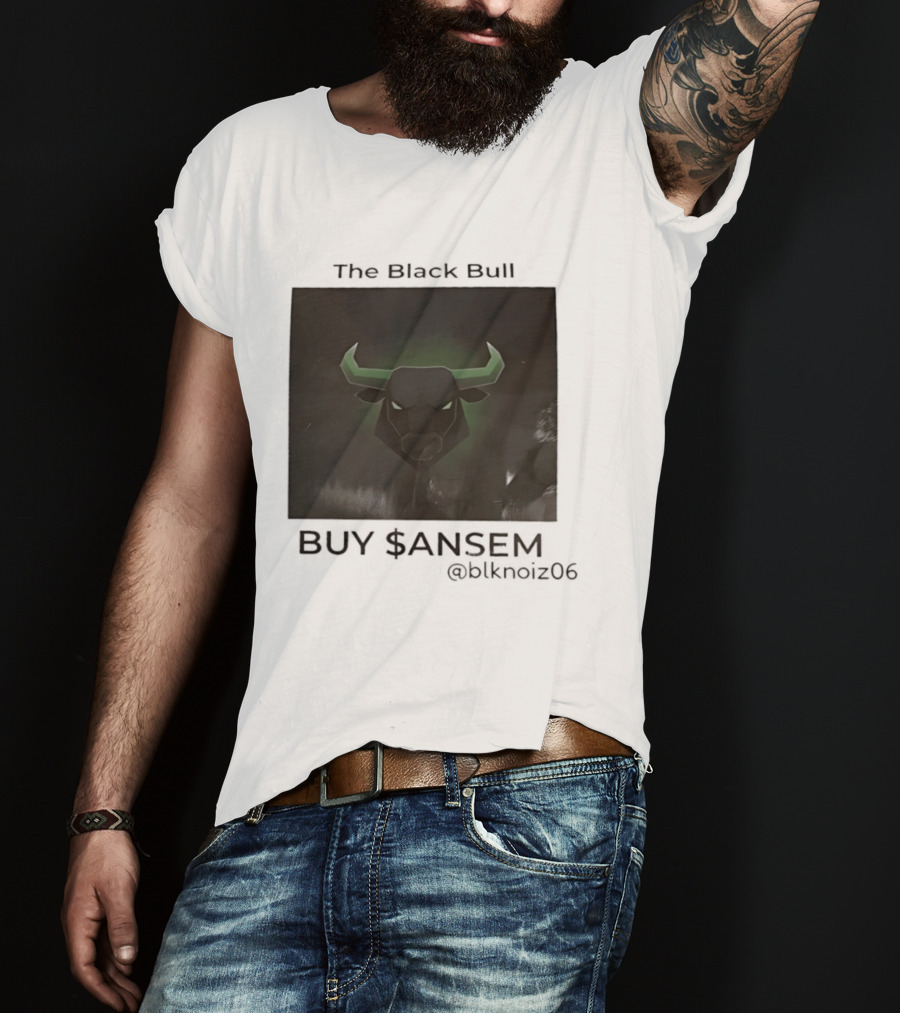 The Black Bull Buy $ANSEM Blknoiz06 Crypto T-Shirt
