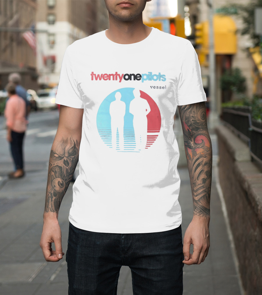 Twenty One Pilots Vessel Silhouettes Tyler Joseph T-Shirt