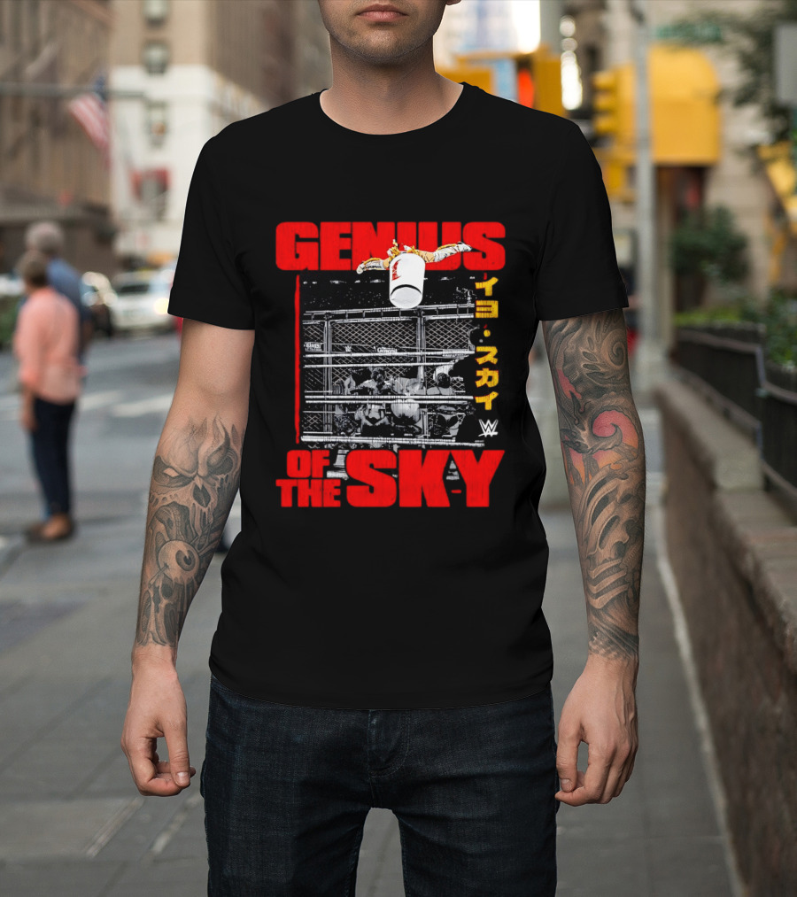 Genius Of The Sky WWE Cage Match T-Shirt