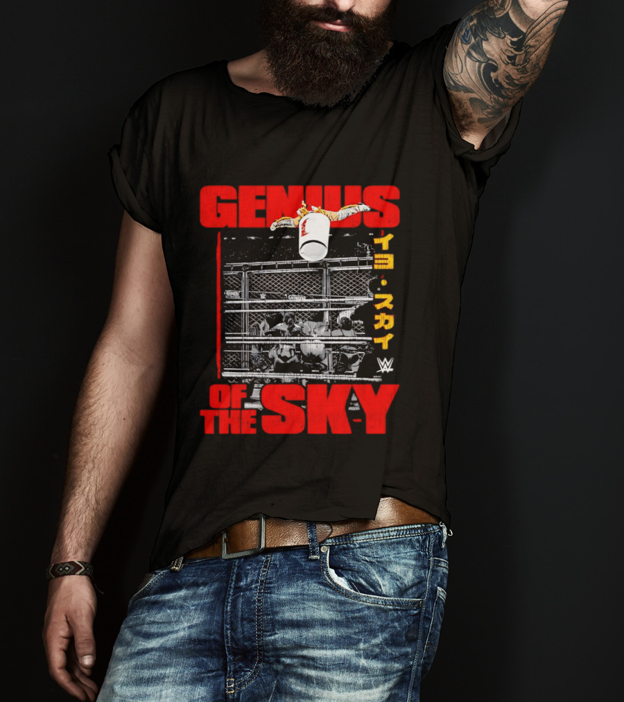 Genius Of The Sky WWE Cage Match T-Shirt