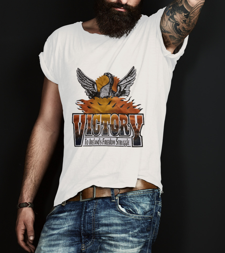 Victory Ireland Freedom Struggle Phoenix Wings Rising T-Shirt