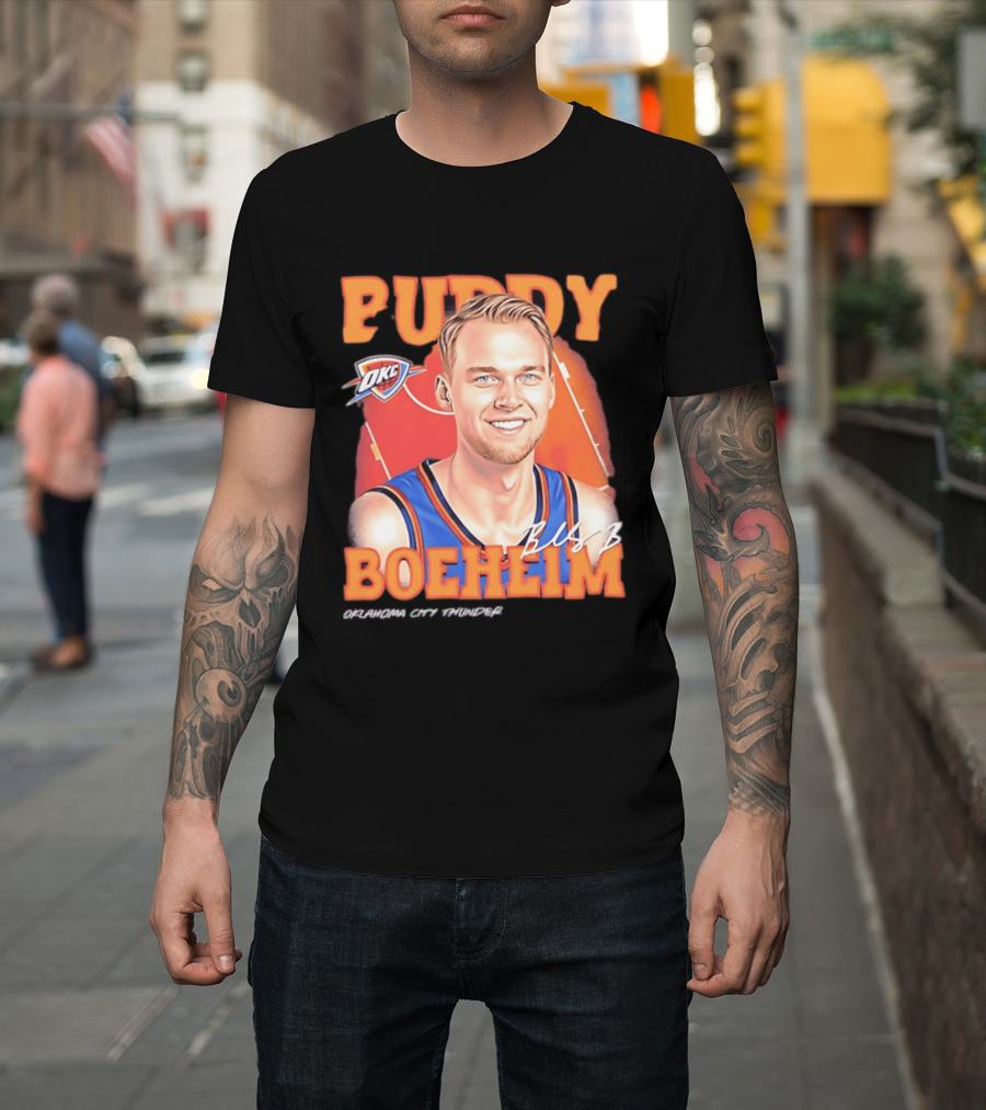 Buddy Boeheim Oklahoma City Thunder OKC Basketball BCS B Airbrush T-Shirt
