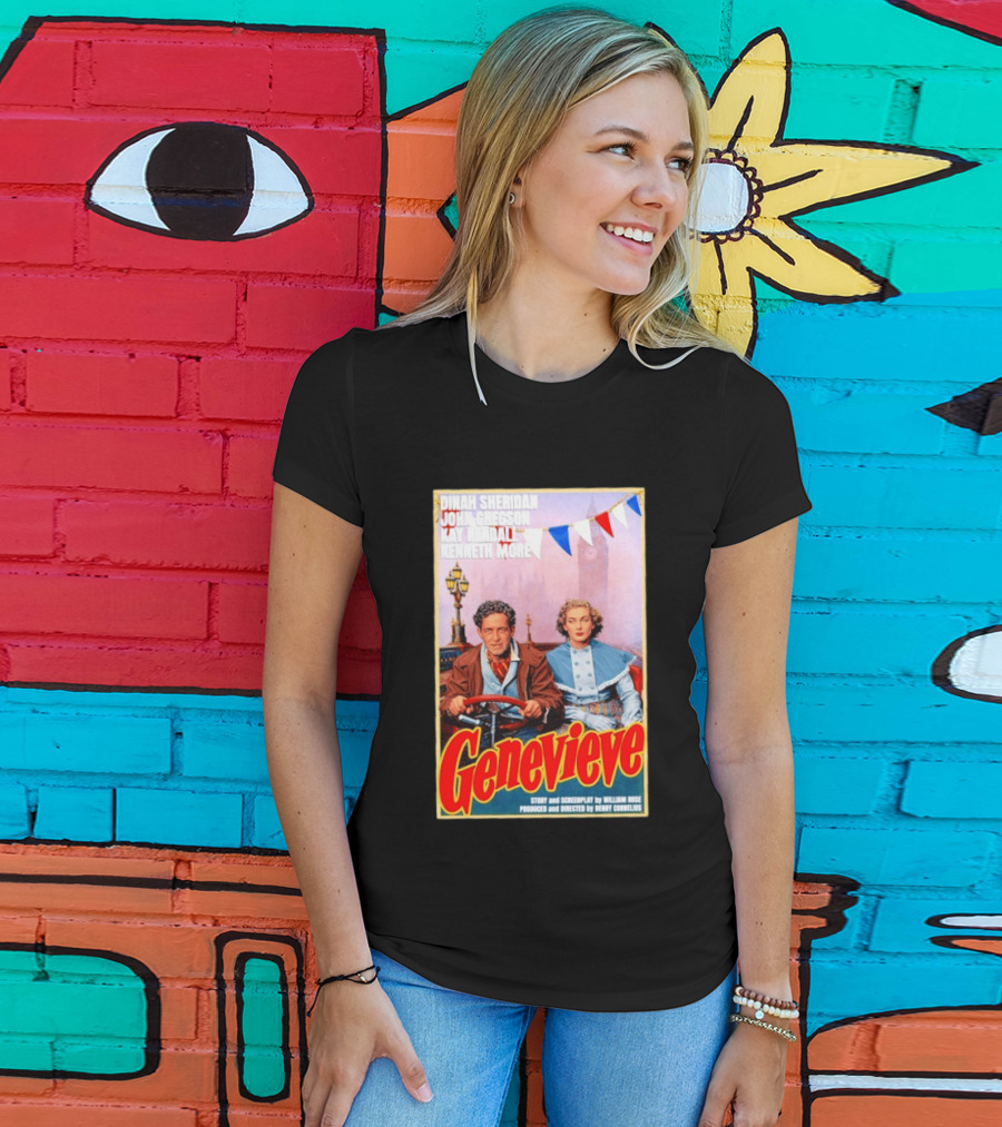 Dinah Sheridan John Gregson Kay Kendall Kenneth More Genevieve Movie T-Shirt