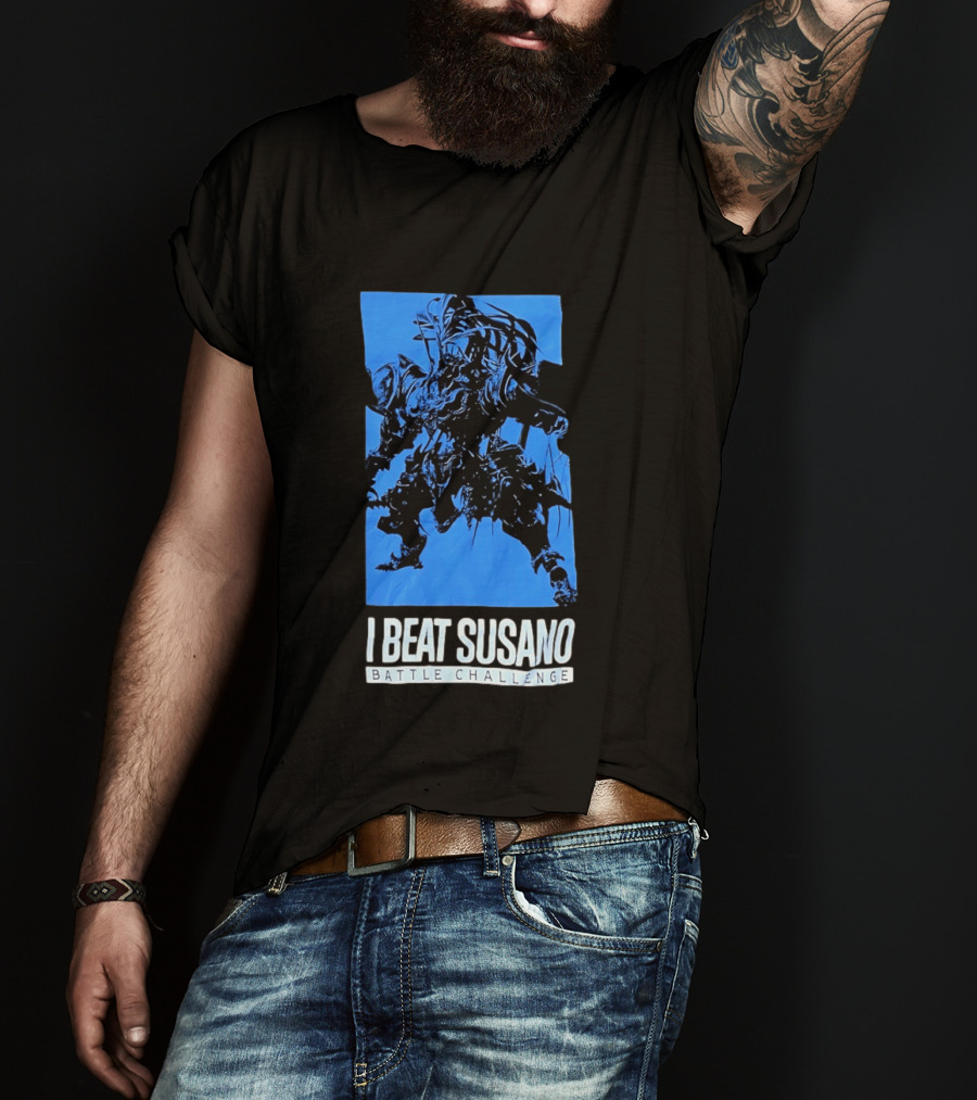 I Beat Susano Battle Challenge Final Fantasy XIV Victory T-Shirt