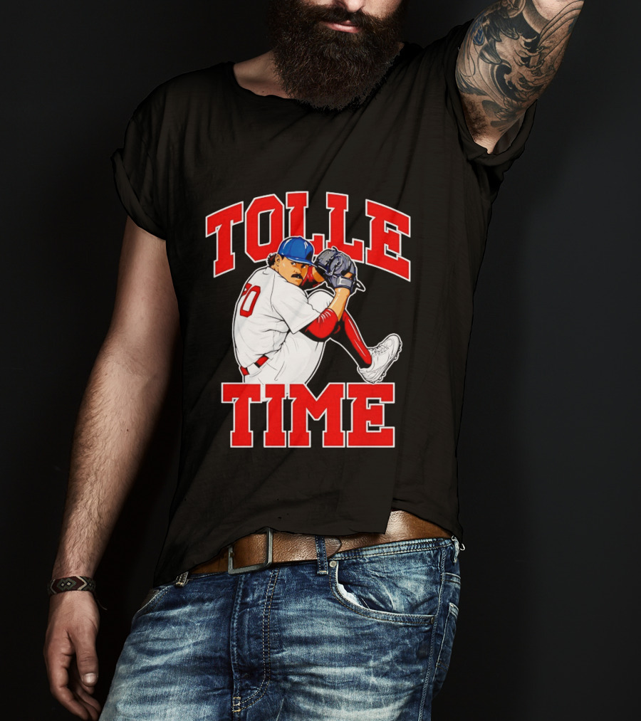 Tolle Time Payton Tolle Boston Red Sox Pitching Baseball T-Shirt