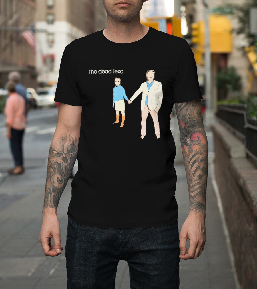 The Dead Texan Holding Hands Kranky Records Vintage Album Cover T-Shirt