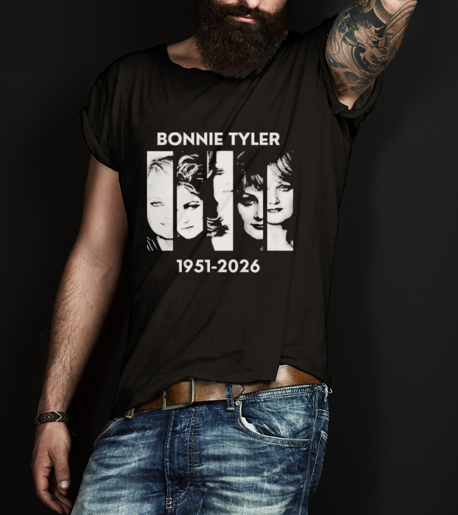 Bonnie Tyler 1951 2026 In Loving Memory T-Shirt