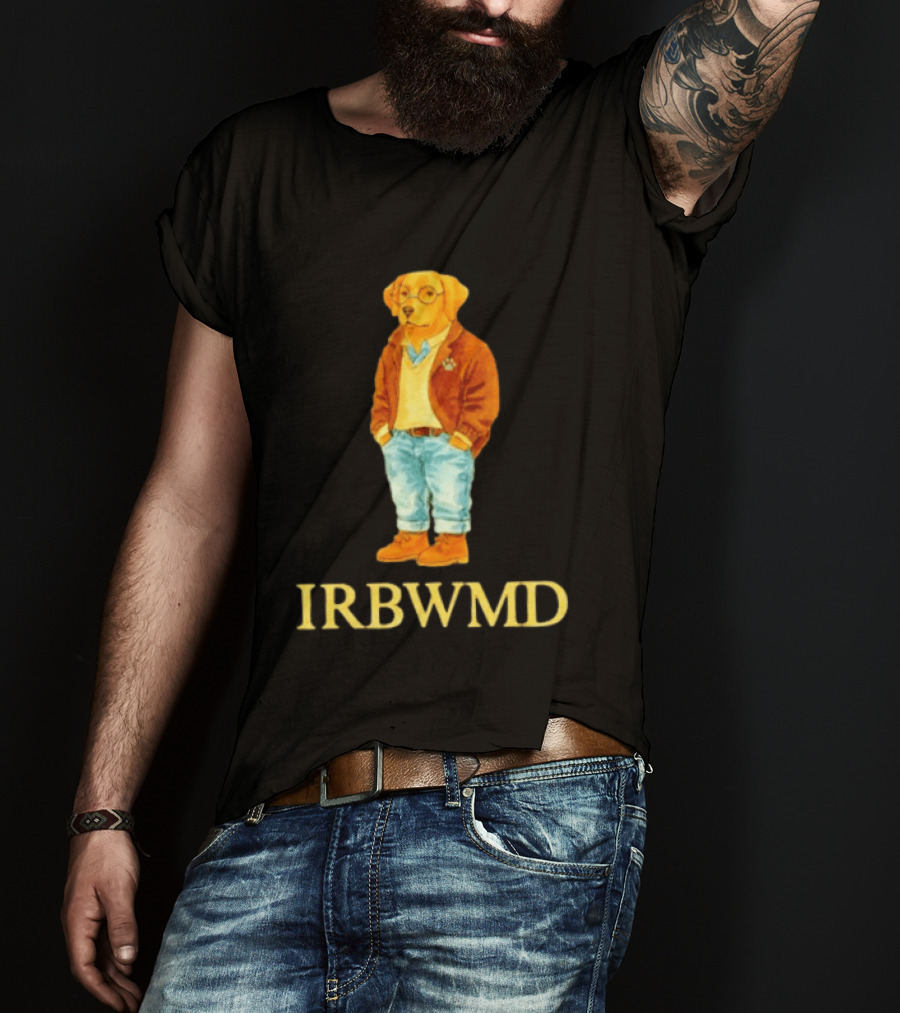 IRBWMD Golden Retriever Reading Companion T-Shirt