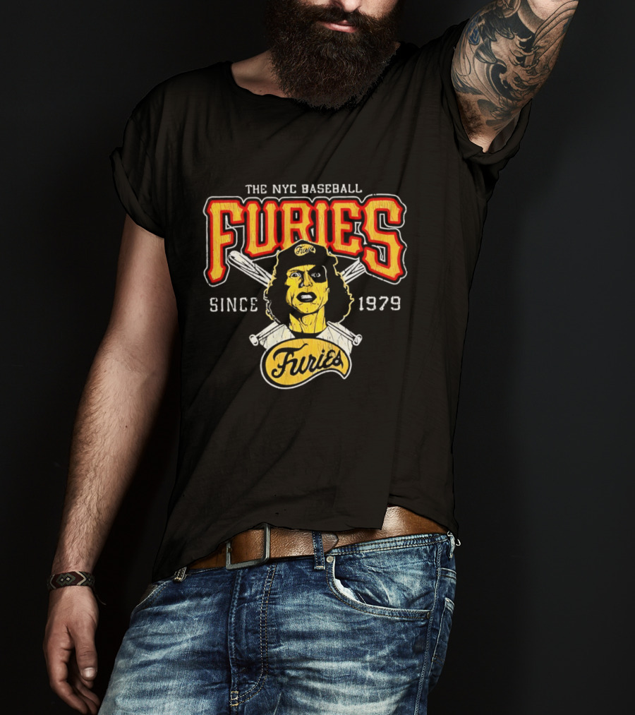 NYC Baseball Furies Iconic 1979 Warriors Movie T-Shirt