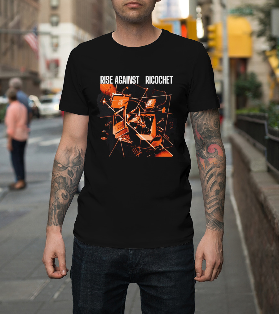Rise Against Ricochet Electronics Circuit T-Shirt