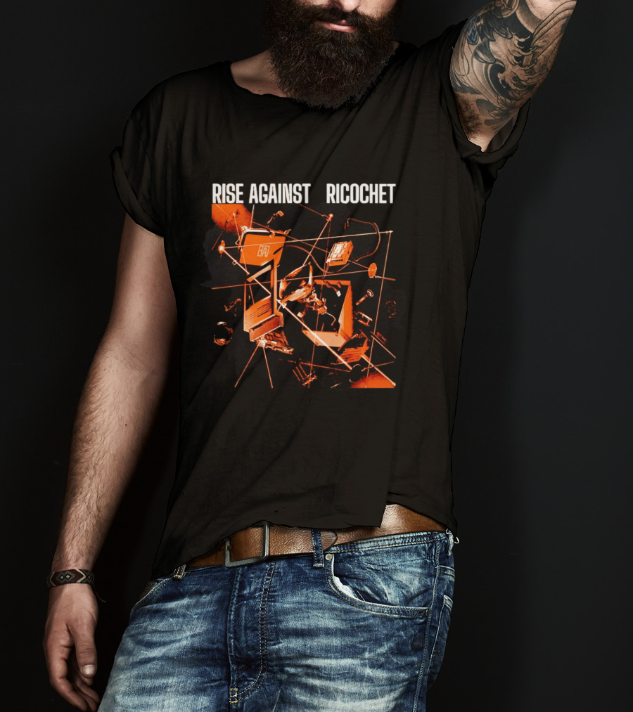 Rise Against Ricochet Electronics Circuit T-Shirt