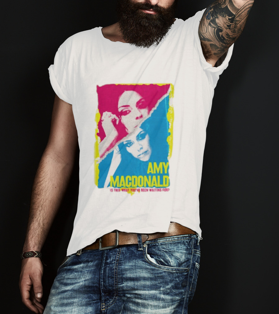 Amy Macdonald Is This What You've Been Waiting For Vintage Style Image T-Shirt