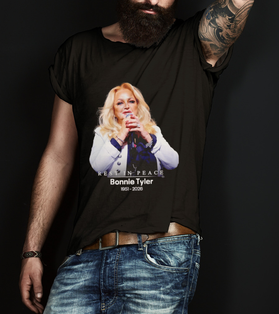 Rest In Peace Bonnie Tyler 1951 2026 T-Shirt