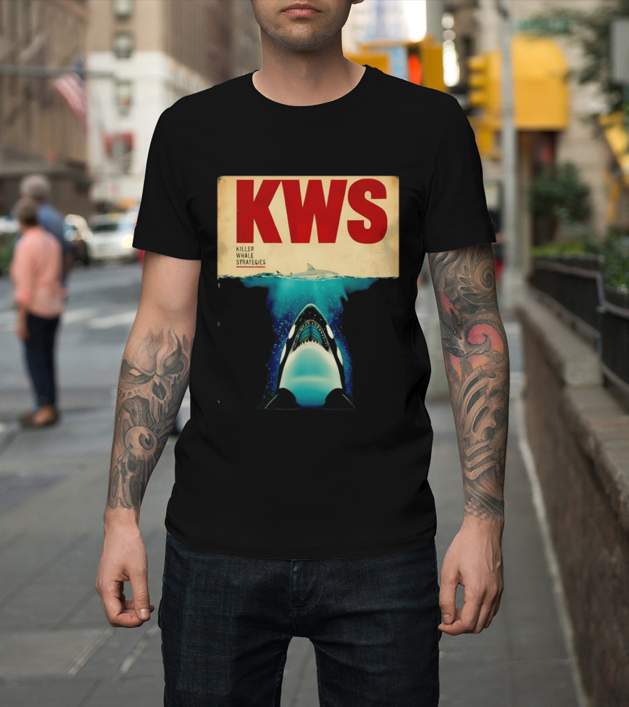 KWS Killer Whale Strategies Orca Shark Ocean T-Shirt