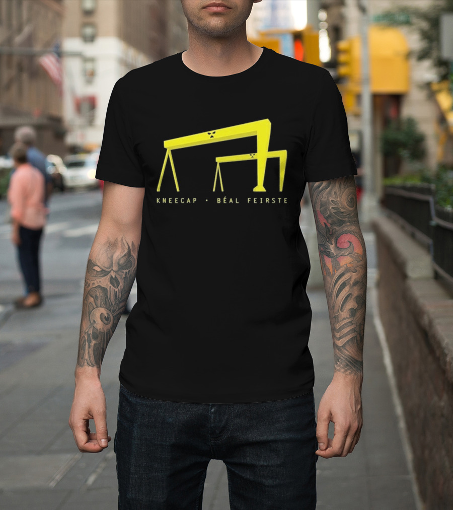 Kneecap Béal Feirste Yellow Crane T-Shirt