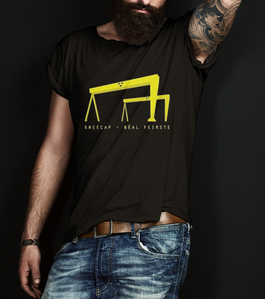 Kneecap Béal Feirste Yellow Crane T-Shirt