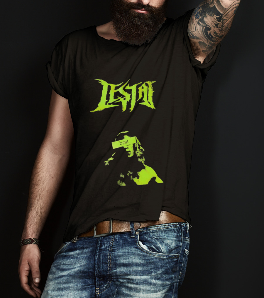 Lestat Brat Neon Green Interview With The Vampire Gothic T-Shirt