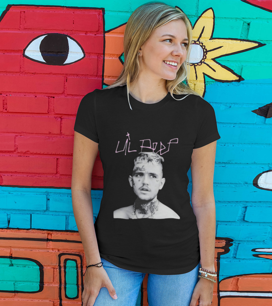 Lil Peep Gustav Elijah Åhr Emo Rap Tattoo T-Shirt
