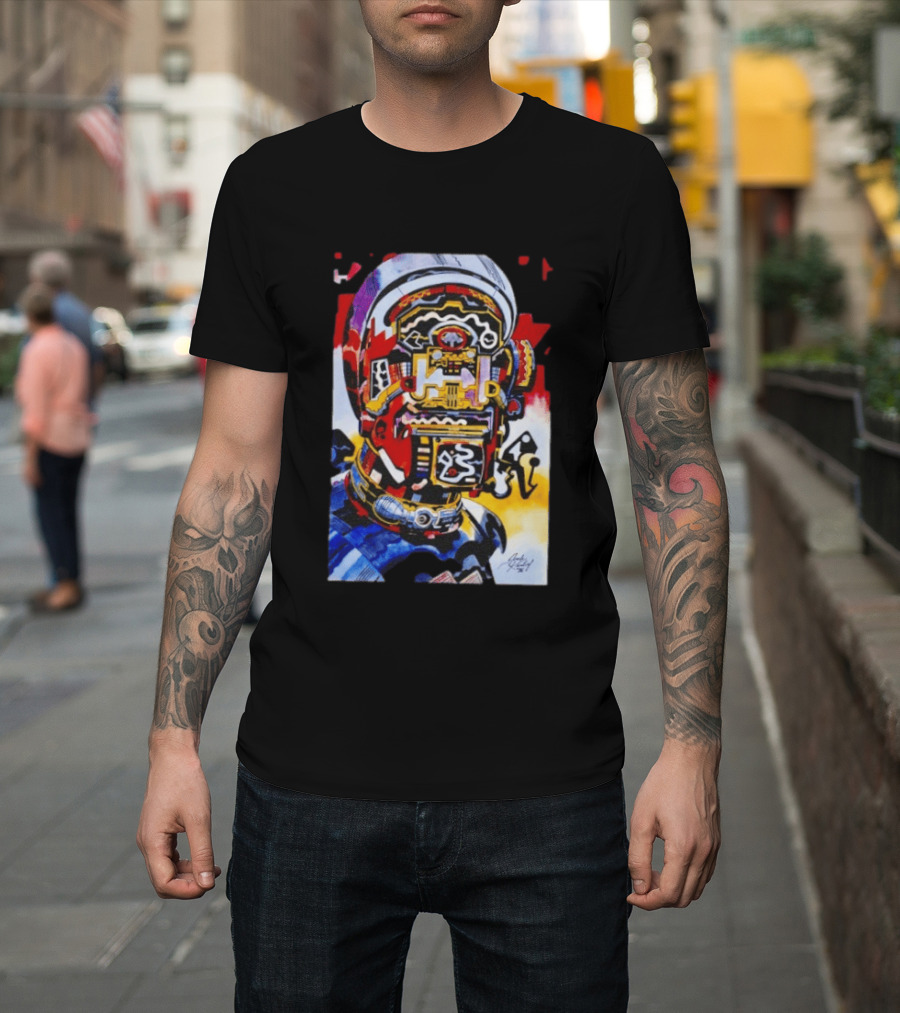 Jack Kirby Galactic Sci Fi Robot T-Shirt