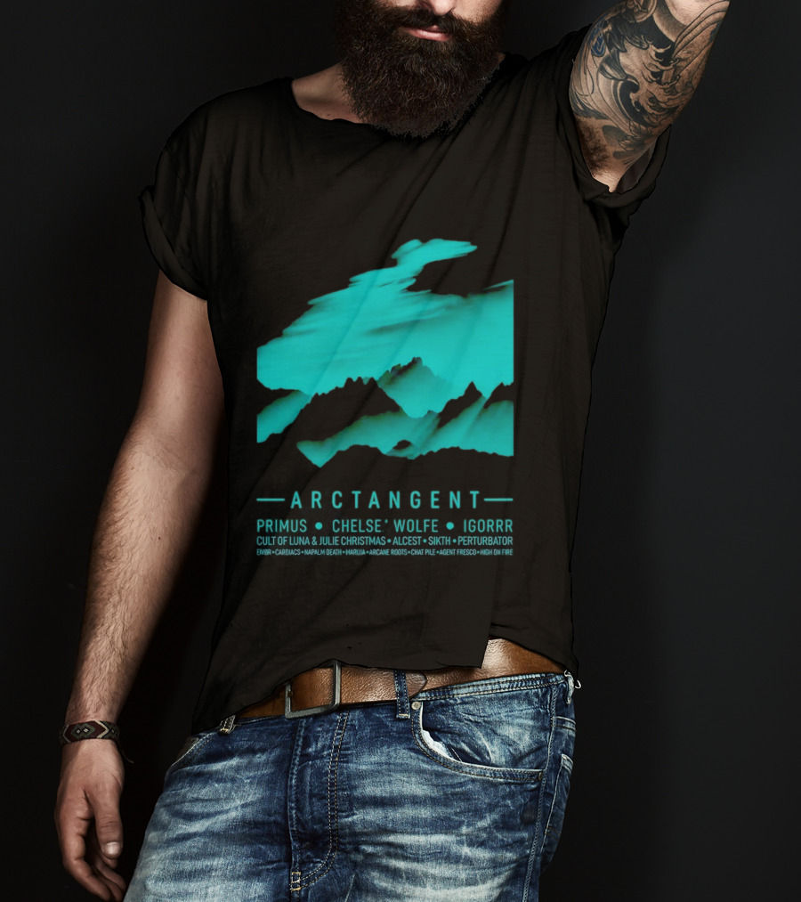 Arctangent Festival Mountains Lineup Primus Chelsea Wolfe Igorr Cult Of Luna Alcest Sikth T-Shirt