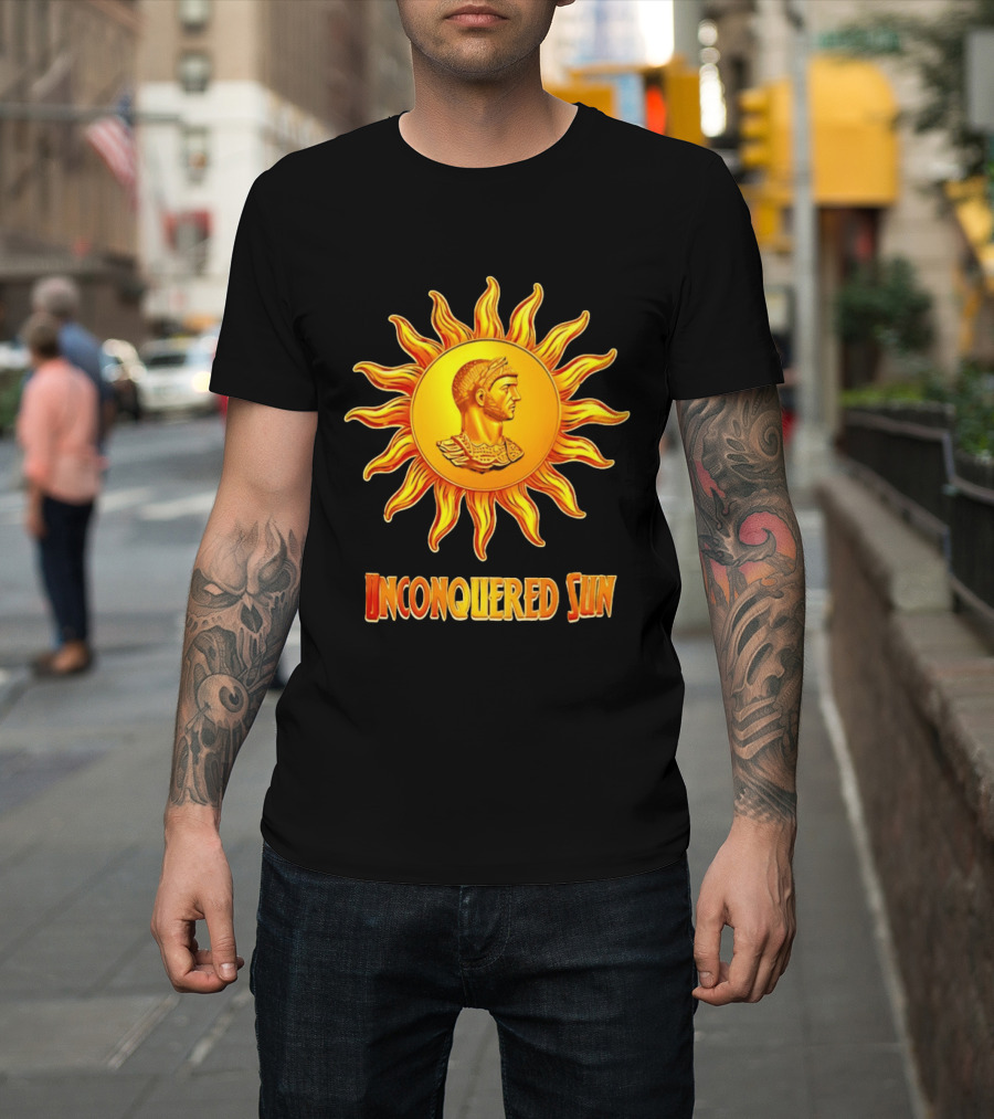 Aurelian Sol Invictus Unconquered Sun Roman Emperor T-Shirt