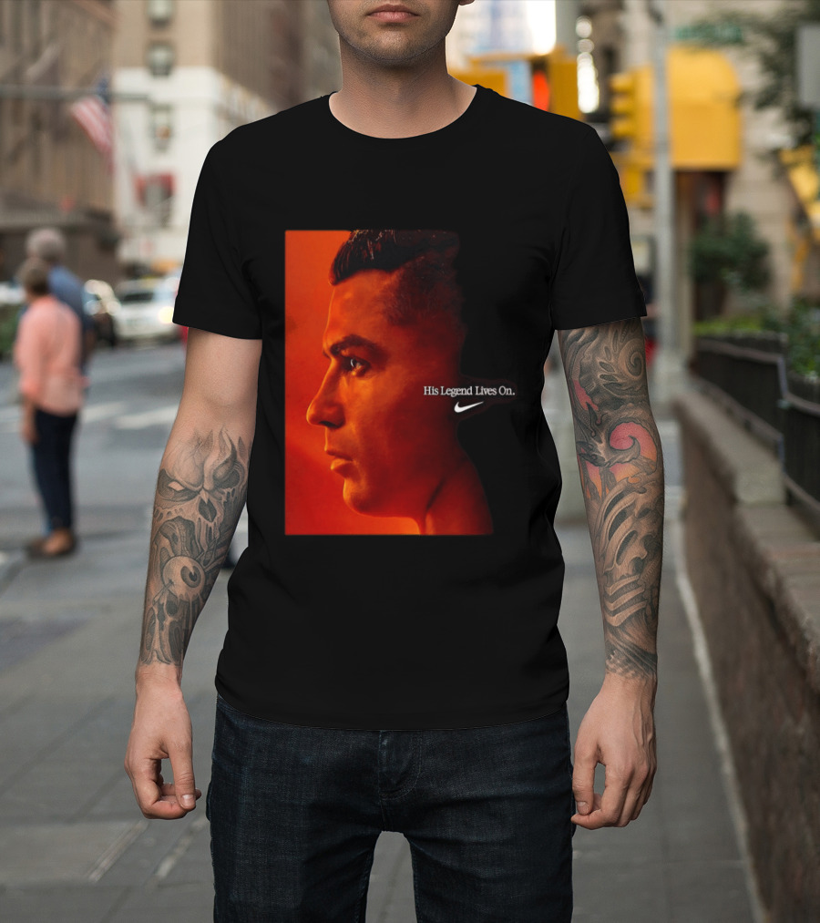 Cristiano Ronaldo His Legend Lives On Nike T-Shirt