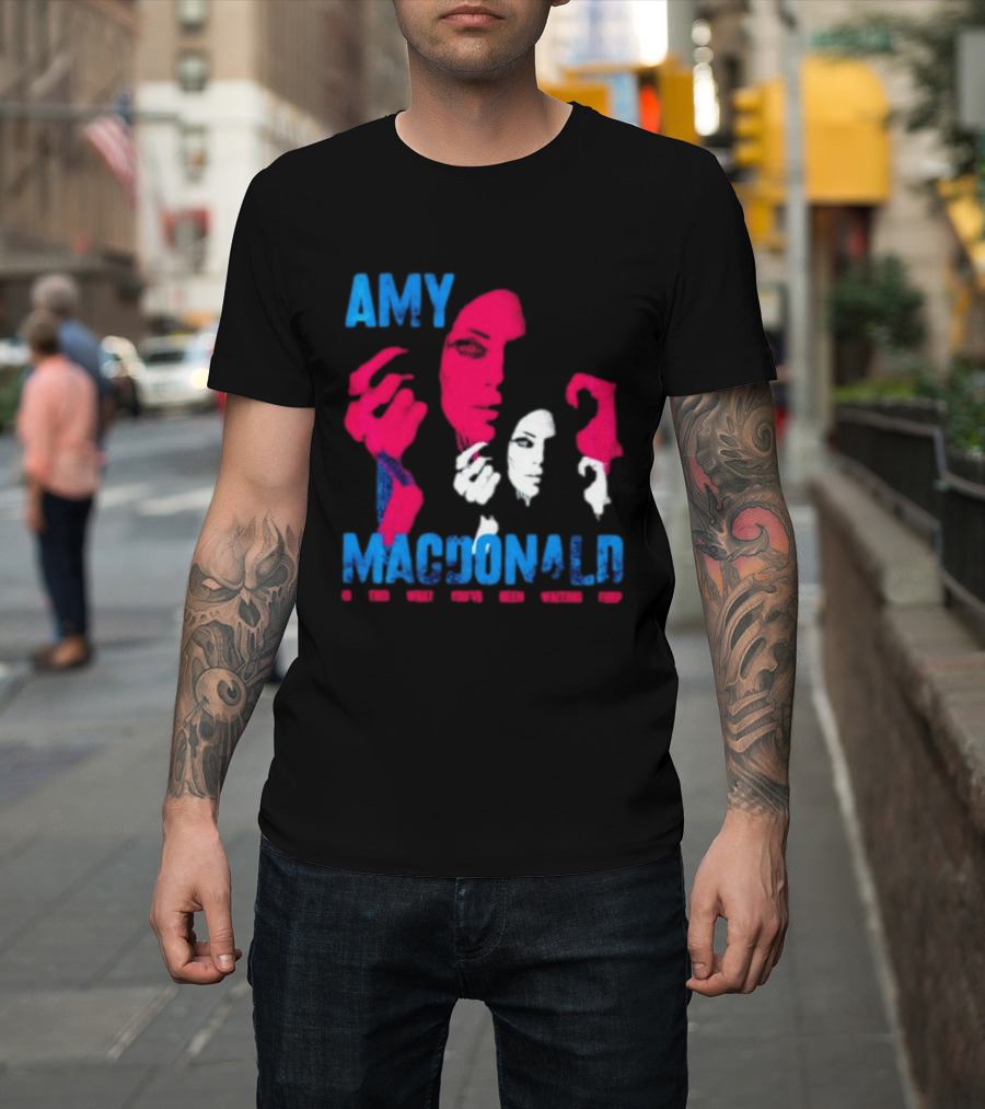 Amy Macdonald Is This What You've Been Waiting For Face T-Shirt