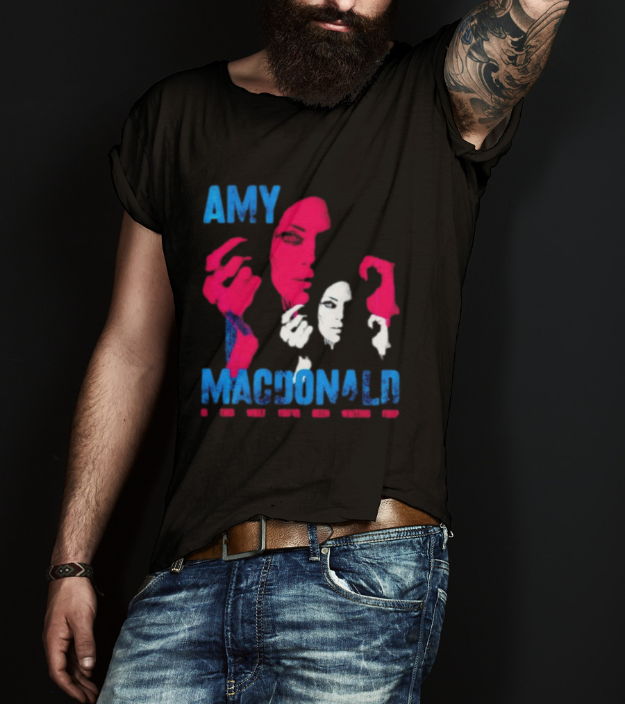Amy Macdonald Is This What You've Been Waiting For Face T-Shirt