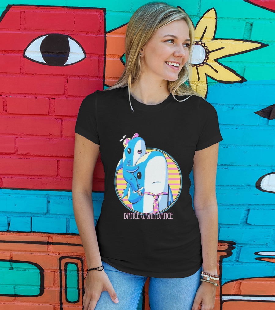 Dance Gavin Dance Shark Dad Cute Cartoon Marine Life Duo T-Shirt