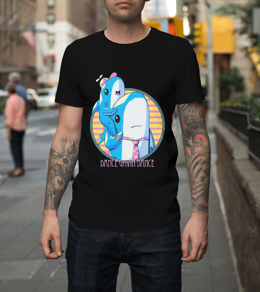 Dance Gavin Dance Shark Dad Cute Cartoon Marine Life Duo T-Shirt