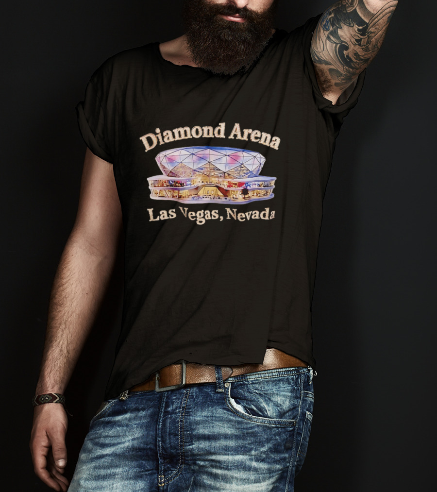 Diamond Arena Las Vegas Nevada Architecture Venue T-Shirt